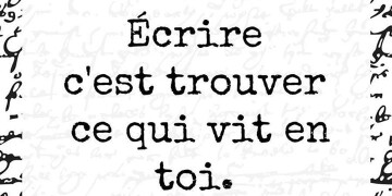 Atelier d'écriture des jeudis avec Macha