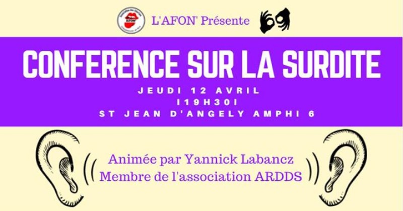 Conférence sur la Surdité