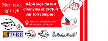 Dépistage rapide anonyme et gratuit UPVM3