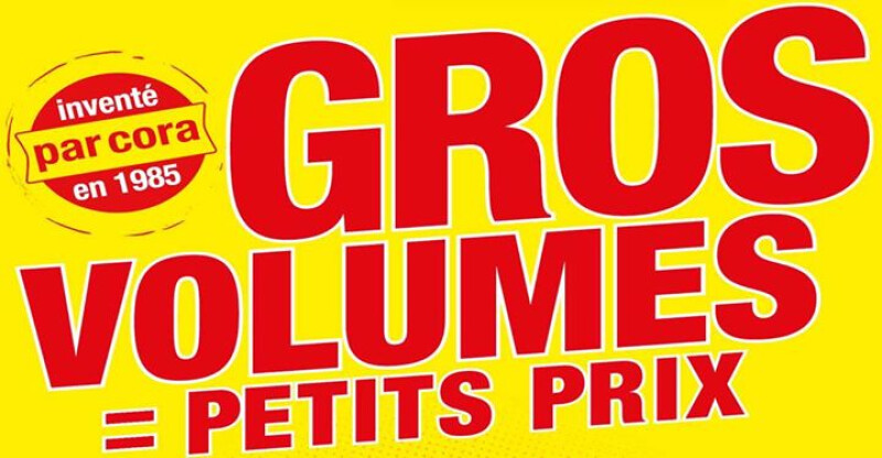 GROS Volumes = petits prix !
