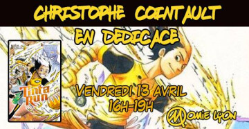Annulée !! Dédicace de Christophe Cointault !