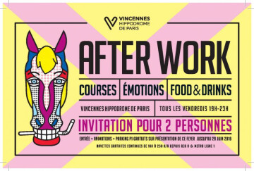 AFTER WORK // EXPÉRIENCE COURSES // VINCENNES HIPPODROME DE PARIS @ Hippodrome Paris