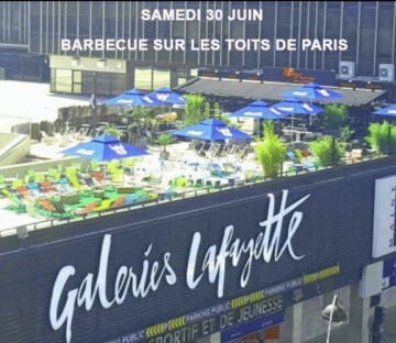 BARBECUE SUR LES TOITS DE PARIS (ROOFTOP, TERRASSE, CLUB) @ Tout Le Monde En Parle