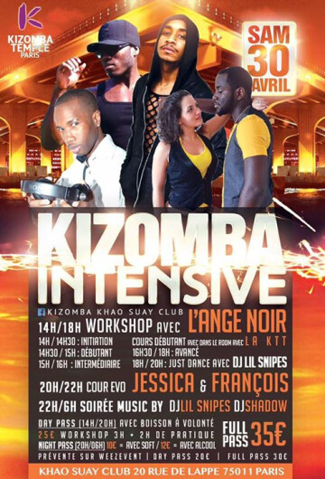 ★★★ Samedi: KHAO SUAY SPECIAL WORKSHOP & PARTY ★★★