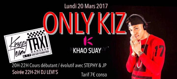 ★☆★Lundi 13 Mars / W LOVE KIZ STEPHY & JP / DJ LIL SNIPES / 20H-2H ★