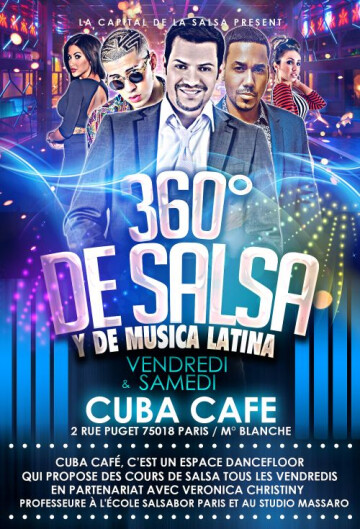 360° de Salsa @ Café de Cuba