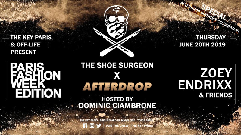 Off Life x The KEY Paris PFW Party - The Shoe Surgeon/Afterdrop