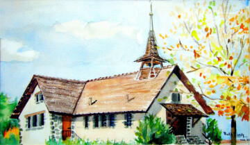 Découverte de l'architecture du temple et de l'histoire de la Réforme dans le Chablais