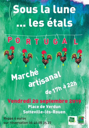 Marché artisanal "Sous la lune les étals" spécial Portugal