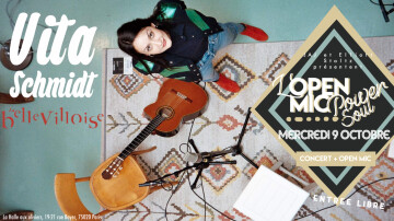 CAFÉ-CONCERT : OPEN MIC POWER SOUL FT. VITA SCHMIDT