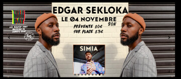 Edgar Sekloka : showcase au Comedy Club