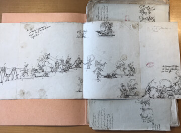 « Faire image », noter et dessiner le ballet romantique.