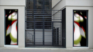 Œuvre d’art créée par Guillaume Bottazzi sur les premiers gratte-ciel de France