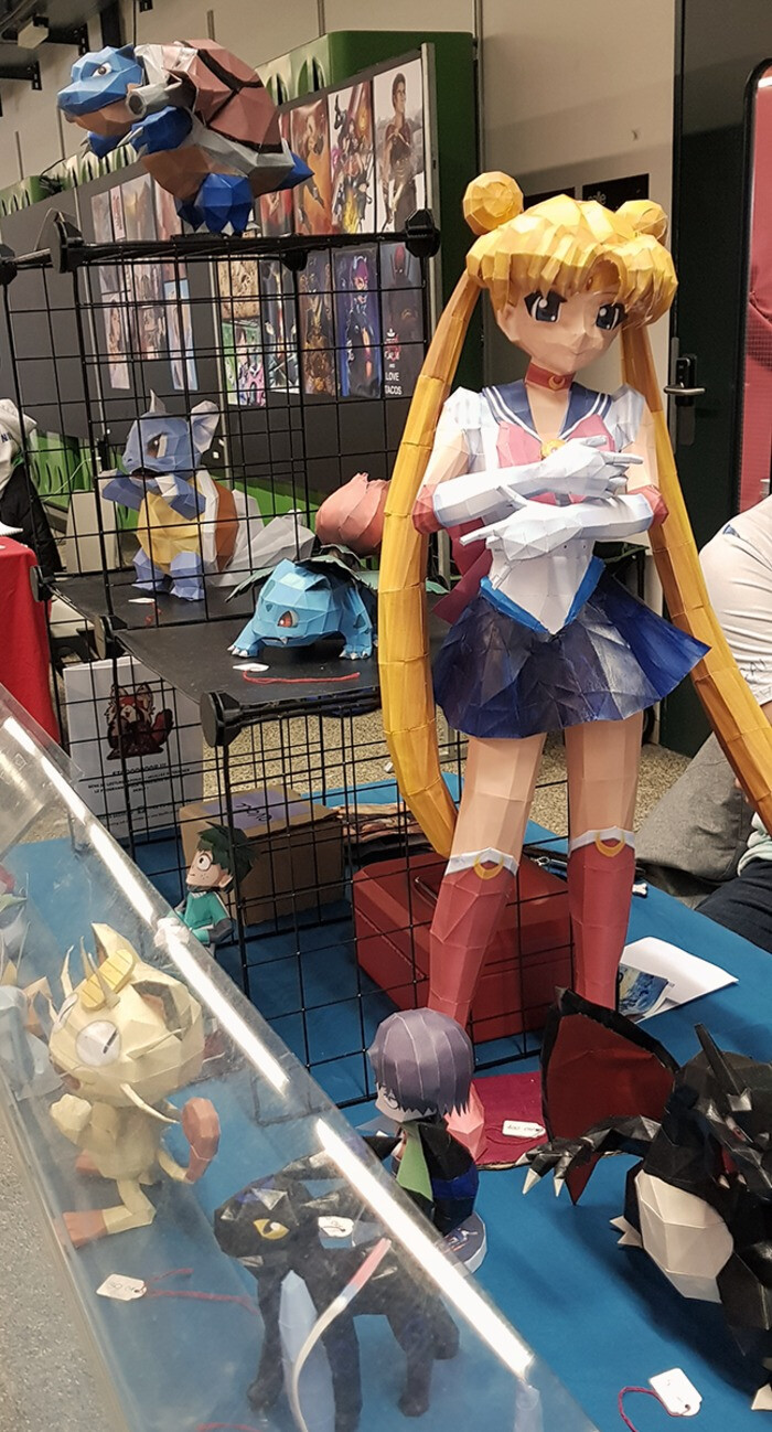 Atelier papercraft manga