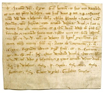« Écritures anciennes », initiation à la paléographie