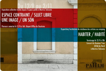 "Espace contraint, sujet libre. Une image, un son"