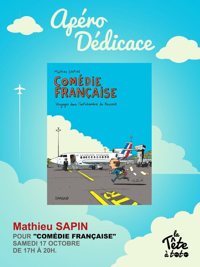 Apéro dédicace avec Mathieu SAPIN