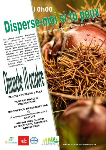 Agenda de l'explorateur :disperse-moi si tu peux