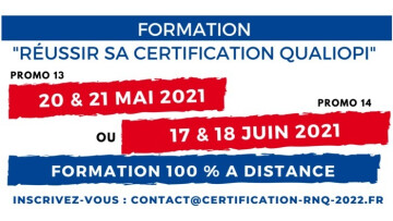 "Réussir sa Certification QUALIOPI" - Formation 100 % à distance dans toute la France
