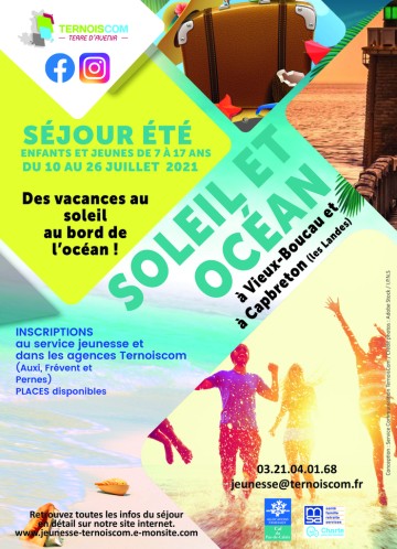 "COMPLET" - SOLEIL ET OCEAN dans les Landes (Vieux Boucau/Capbreton)