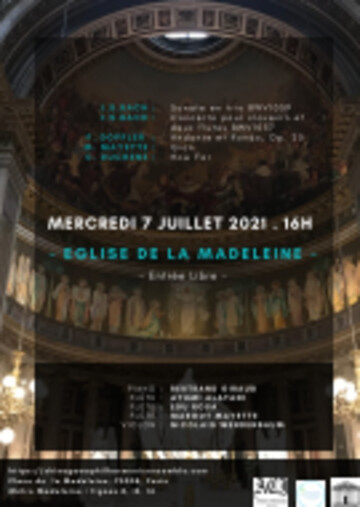 concert piano, flûte, violon