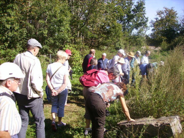 "Sous mes pieds... un cratère d'impact"