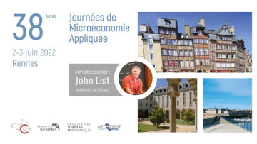 38èmes Journées de Microéconomie Appliquée
