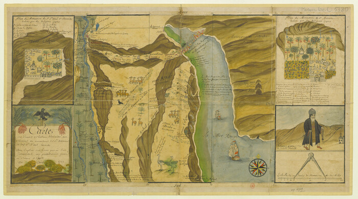À la redécouverte de l’Égypte : la Carte des déserts de la Basse-Thébaïde de Claude Sicard et le Journal historique d’Henri-Joseph Redouté