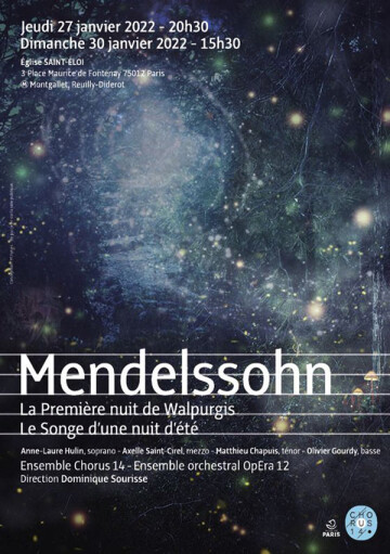 MENDELSSOHN SONGE D'UNE NUIT D'ETE