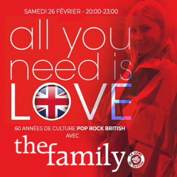 ALL YOU NEED IS LOVE // British Tribute THE FAMILY