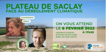 "Le plateau de Saclay face au dérèglement climatique"
