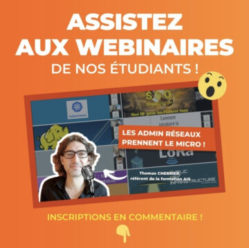 CEFIM : webinaires réseaux / sécurité