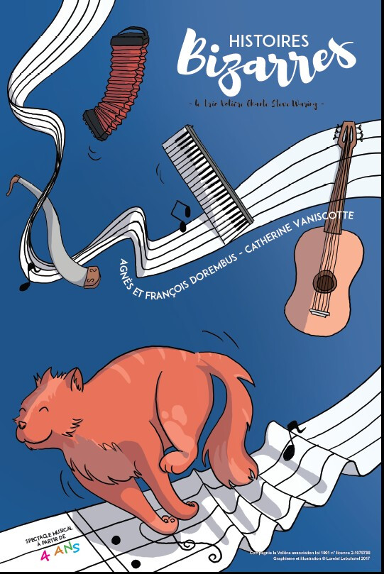 Histoires Bizarres - le trio voliere chante Steve Waring