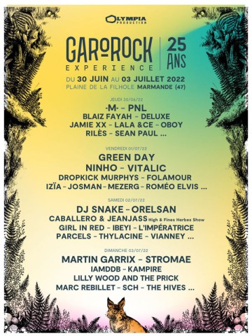 GAROROCK 2022 - PASS 3 JOURS