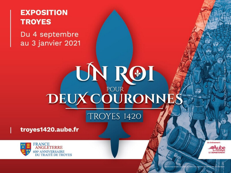 "Troyes 1420. Un roi pour deux couronnes" - Parcours du héros