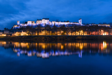 Mise en lumière nocturne de la Forteresse