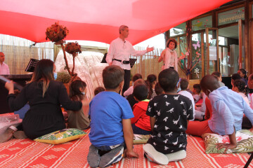 "Des mots dans les arbres" avec la compagnie Etosha