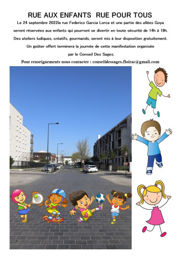 "Rue aux enfants, rue pour tous"