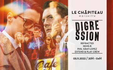 Digression - w/ Refracted, Nems-B, Phil Gray Lopez & Extend and Play Crew