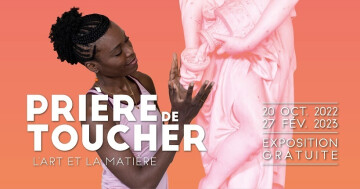 "Prière de toucher, une exposition hors norme" conférence en ligne