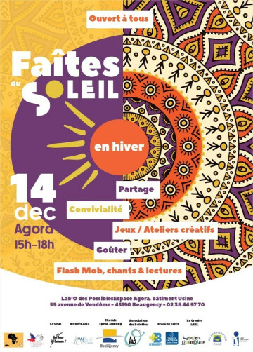 "Faites du soleil en hiver" : une fête de fin d'année collaborative, solidaire et chaleureuse