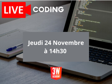 Atelier de LIVE CODING - 3W Academy