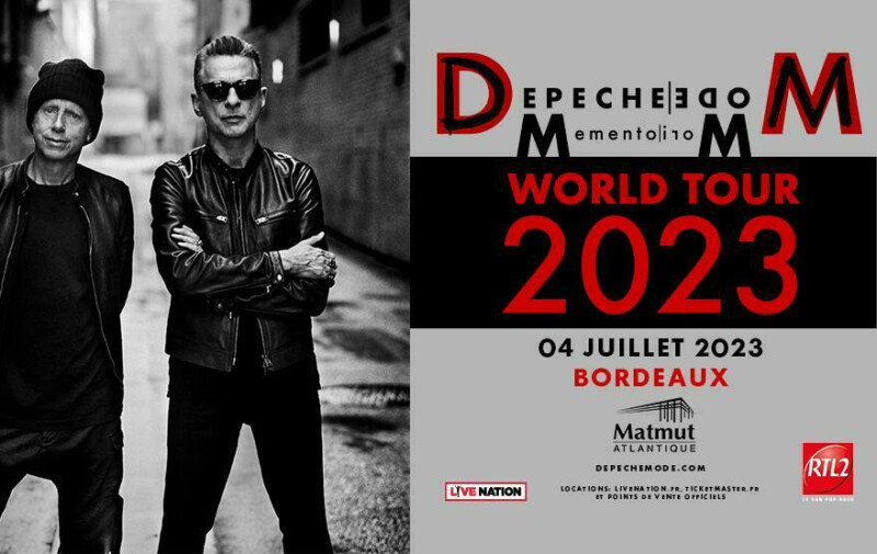 DEPECHE MODE en concert à Bordeaux !
