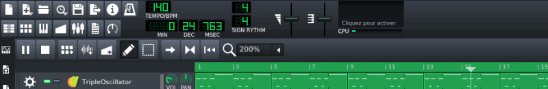 Création musicale avec LMMS