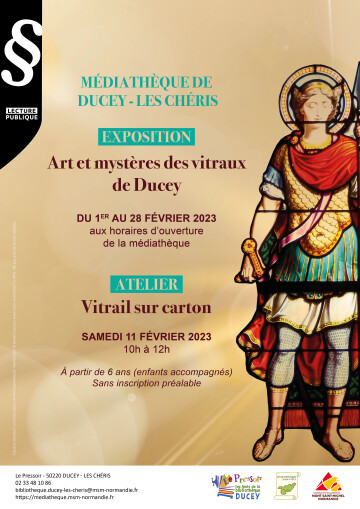 [Atelier] Vitrail sur carton