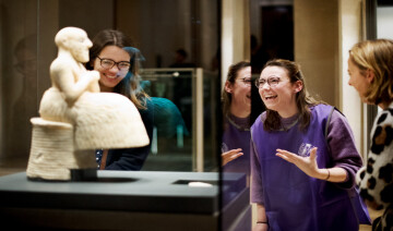 Campus Louvre Nocturne étudiante au musée du Louvre