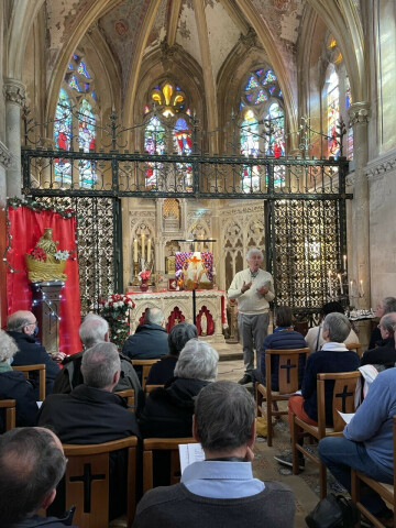 Dialogue entre Gérard THORIS et son Chemin de croix