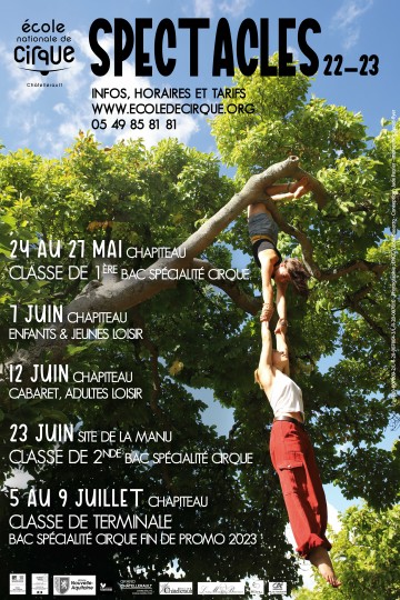 Spectacle de la classe de 1ère bac spécialité cirque