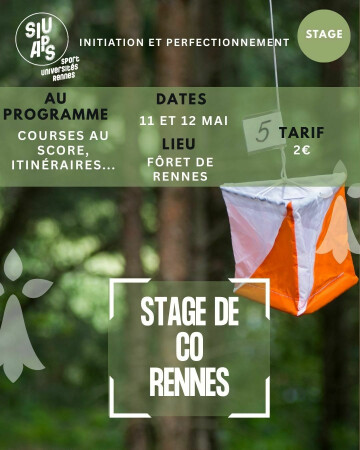 Stage de course d'orientation