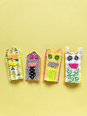 Atelier créatif : "Marionnettes à doigts" par l'Atelier ZUT !